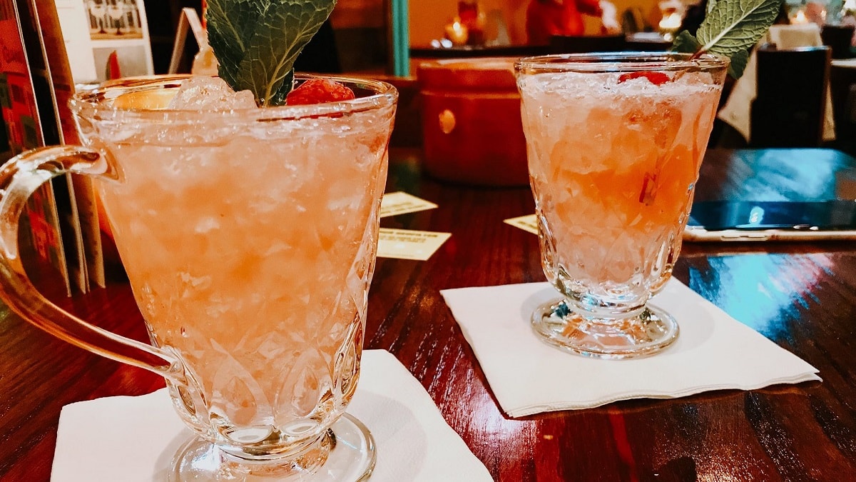 Cocktails at Las Iguanas Nottingham